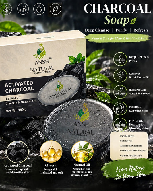 Activated Charcoal Bath Soap